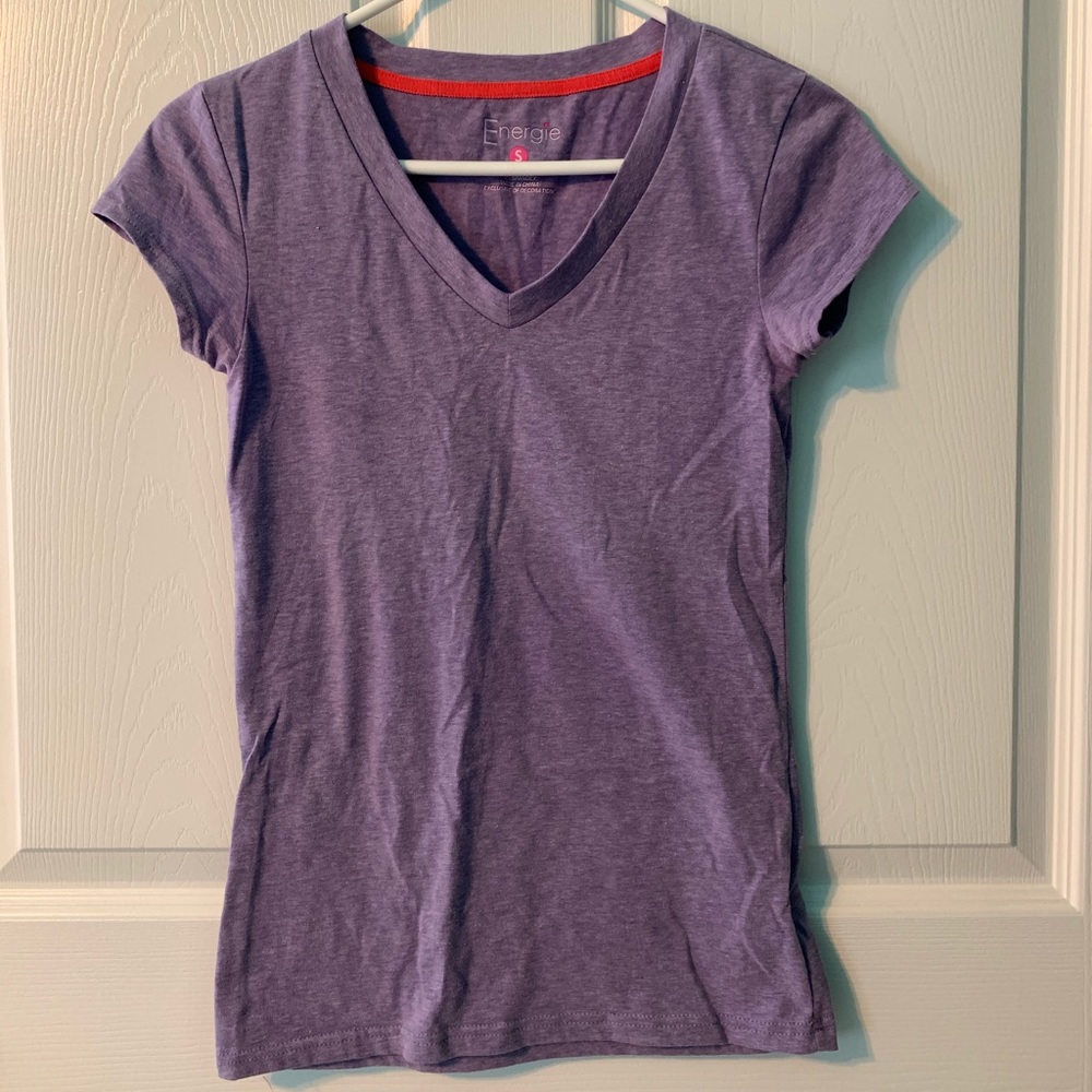 ENERGIE V NECK purple